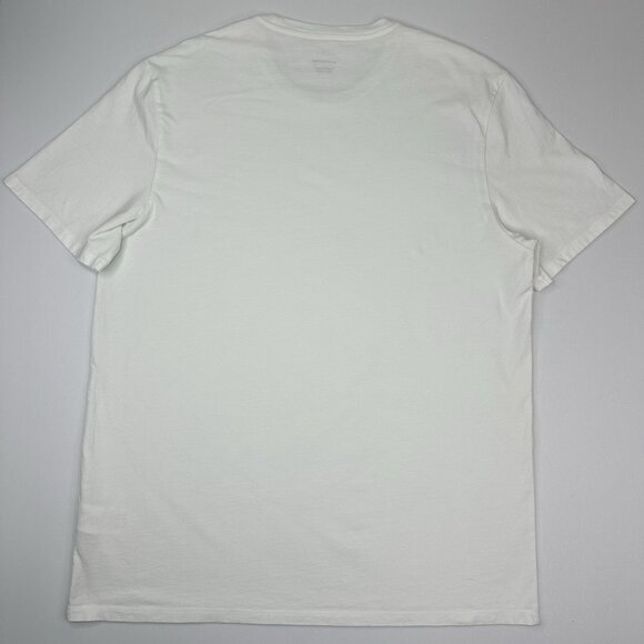 Everlane Uniform Men's NWOT White The Organic Crew Neck Athleisure T-Shirt L/C42 - Picture 2 of 9